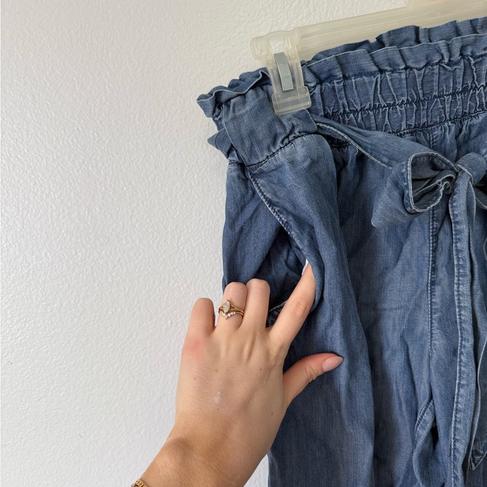 Sneak Peek Blue Denim Pants